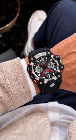 Joefox Digital Ve Analog 2 Yıl Garantili Kronmetre+Takvim+Alarm+Aydınlatma Erkek Kol Saati JOE.Y2