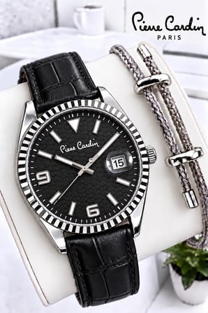 Pierre Cardin Damat Saati Özel Kutu Ve Hediye Paketi Ersa Saat Garantili Erkek Kol Saati 1000.LB