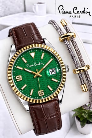Pierre Cardin Damat Saati Özel Kutu Ve Hediye Paketi Ersa Saat Garantili Erkek Kol Saati 1000.LG