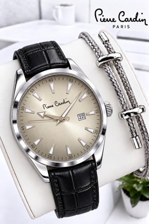 Pierre Cardin Damat Saati Özel Kutu Ve Hediye Paketi Ersa Saat Garantili Erkek Kol Saati 1003.LB.1