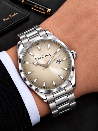 Pierre Cardin Damat Saati Özel Kutu Ve Hediye Paketi Ersa Saat Garantili Erkek Kol Saati 1003.LB.1