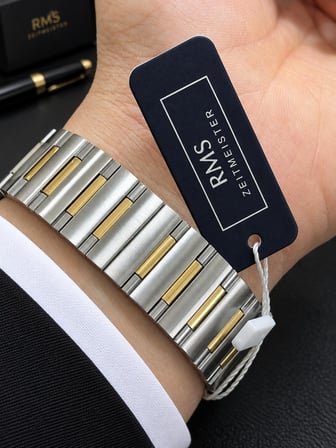 RMS Romanson Premium Erkek Kol Saati Çelik Kordon 5 ATM Su Geçirmez Kronometreli Kadran AG2129.49