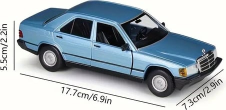 Bburago Burago 1/24 Mercedes Benz 190E 2.6 Model Araç