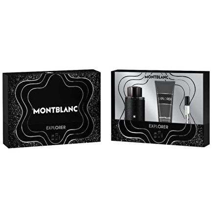 Montblanc Explorer Edp 100 Ml + Shower Gel 100 Ml + Edp 10 Ml