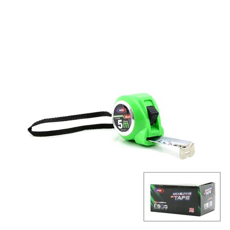 12 Adet Measurıng Tape 5mtx25mm Şerit Metre Bx40
