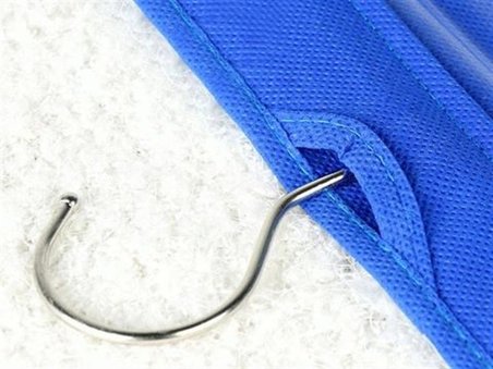 6 Gözlü Pratik Dolap İçi Çanta Düzenleyici Askılık Oganizer Bx40