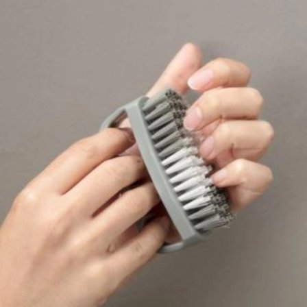 Tutamaçlı Plastik Pratik Tırnak Ve Kıyafet Yaka Temizlik Fırçası- Tp-113 Bx40