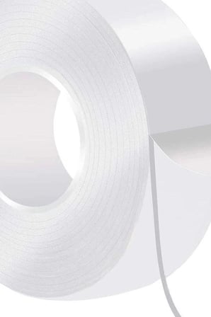Nano Bant Çift Taraflı Su Geçirmez Güçlü Tutucu Montaj Bandı 2 m x 3 cm BX-316443