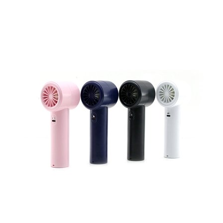 Mini El Fanı Renki Ayarlanabilir Hız Ayarı Dijital Gösterge Fan - Vantilatör 5w Wx-638 Herhangi Bir Renk Gönderilir Bx40