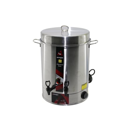 ARMAĞAN 250 BARDAK ÇAY OTOMATI ELEKTRİKLİ SEMAVER ÇAY MAKİNESİ ÇİFT MUSLUK 2500W (5566)
