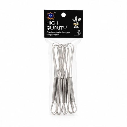 6pcs Mini=13cm Metal Çırpıcı Bx40