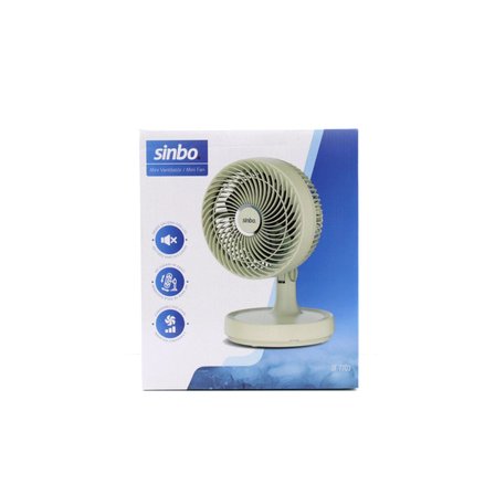 Bej 12 Inc Ev - Ofis Kompakt - Sessiz - İki Kademe Masaüstü Vantilatör Sf-7703 Bx40