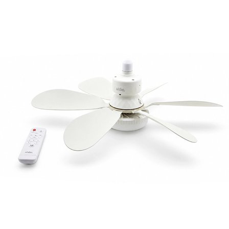 3 Led Aydınlatmalı - Sessiz Çalışma 6 Kanat - Kumanda Tavan Vantilatör Sf-7708 Bx40