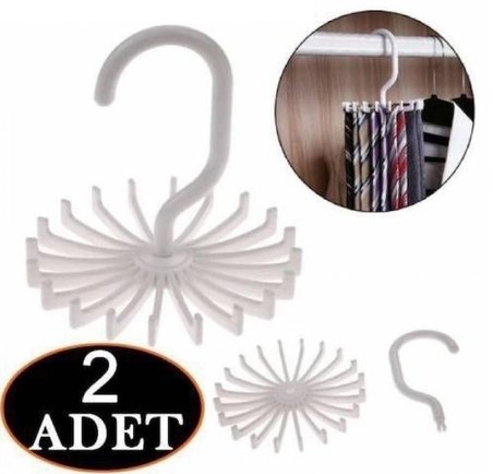 Kemer Askısı 20 Kancalı 2 Adet Bx40