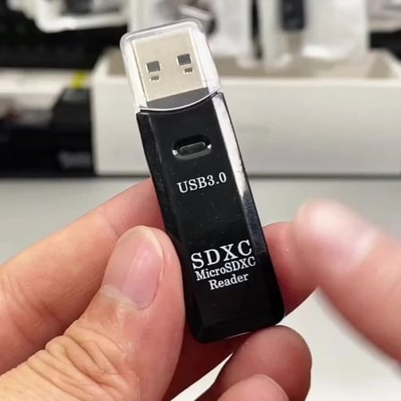 2in1 Usb 3.0 Micro Sd Hafıza Kartı - Tf Kart Okuyucu Hub Adaptör Veri Aktarıcı Bx40