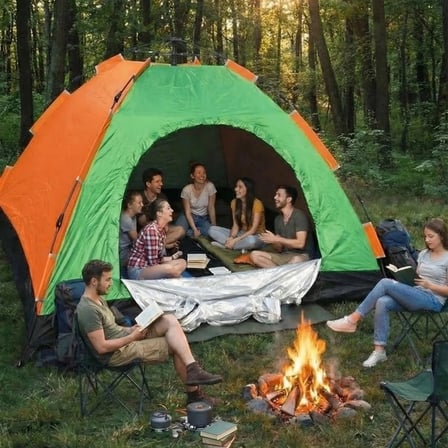 8 kişilik Otomatik Kurulum Kamp Çadırı – Outdoor, Suya Dayanıklı Hızlı Kurulum Piknik Ve Doğa İçin G