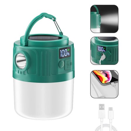 Solar Led Kamp Lambası Bx40