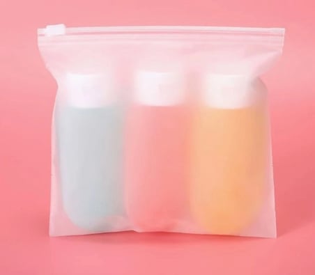 Seyahat Tipi Doldurulabilir Şampuan Kutusu 3 Lü Set Bx40