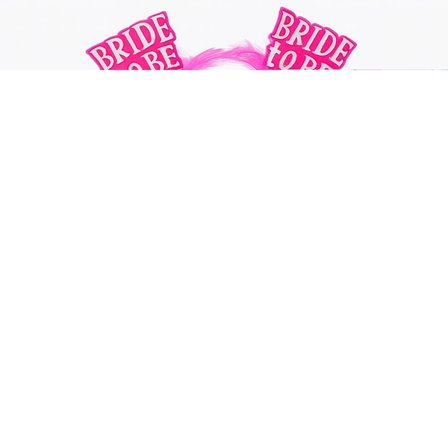 Pembe Renkli Bride To Be Parti Tacı – Bekarlığa Veda Gecesi İçin Bx40