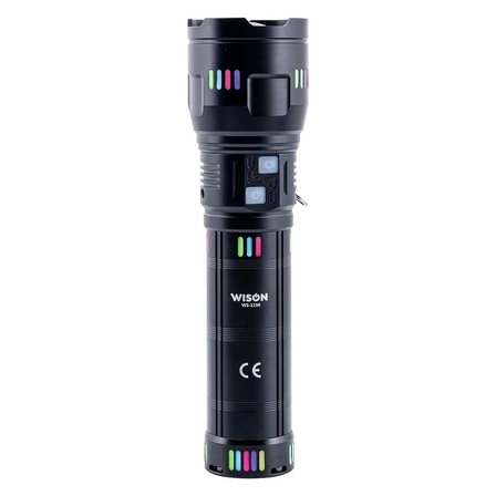 Ws-1150 Uzun Menzilli 60 Watt 5500 Lümen Profesyonel Güçlü El Feneri Bx40