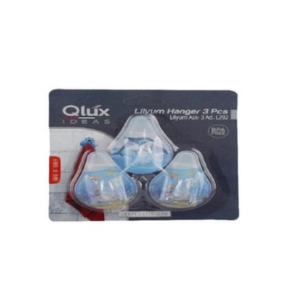 3 Parça  Lilyum Pls.yapışkan Askı Bx40
