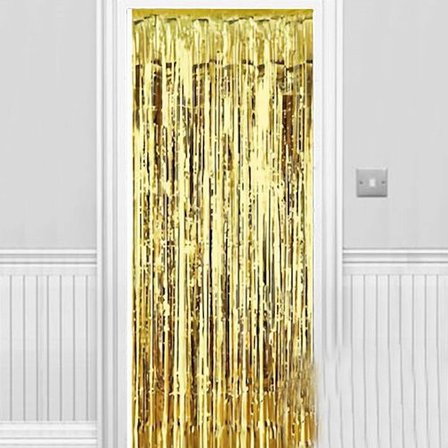 Işıltılı Duvar Ve Kapı Perdesi Gold 90x200 Cm Bx40