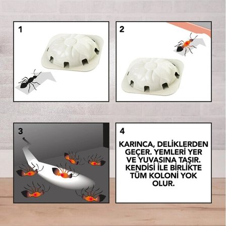 Raid 2 Parça  Karınca Yemi Bx40