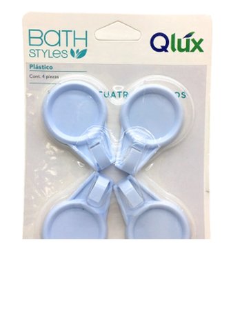 4 Parça  Efor Yuvarlak Yapışkan Askı Bx40