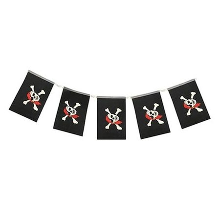 Korsan Partisi Korsan Logo Baskılı Flama Süs Afiş Süsleme 8 Li Bx40