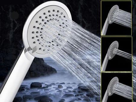 Terapi Etkili 3 Fonksiyonlu Duş Başlığı Seti Bx40
