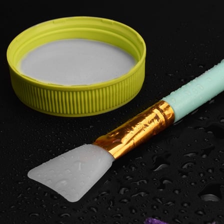 li Silikon Temizlemesi Kolay Kullanılabilen Yüz Cilt Bakımı Maske Ve Krem Spatulası ()