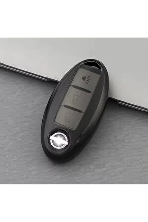 Nissan Navara Sustasız Şeffaf-Füme Anahtar Kılıfı