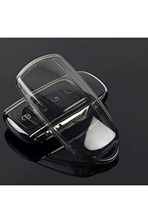 Chery Omoda 5 Şeffaf-Füme Anahtar Kılıfı