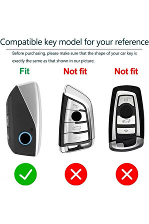 BMW 3 Serisi G81 M3 Anahtar Kılıfı Siyah-Gold 2023-2024