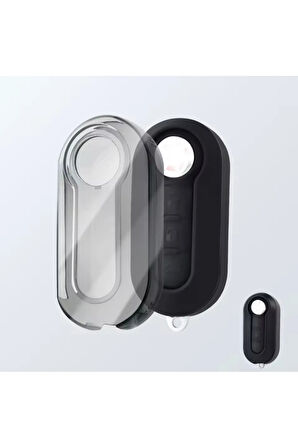 Fiat Punto Şeffaf-Füme Anahtar Kılıfı