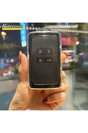 Renault Duster Şeffaf Anahtar Kılıfı