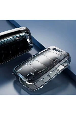Seat Leon Şeffaf-Füme Anahtar Kılıfı 2013-2020