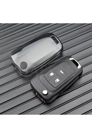 Opel Mokka Şeffaf-Füme Anahtar Kılıfı