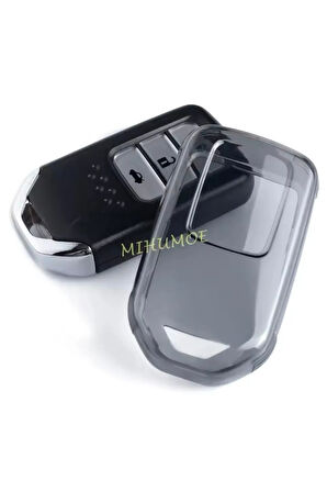 Honda Civic FC5 Exclusive Anahtarsız Çalıştırma Şeffaf-Füme Anahtar Kılıfı