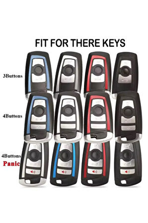 Bmw 1 Serisi F20 Şeffaf-Füme Anahtar Kılıfı