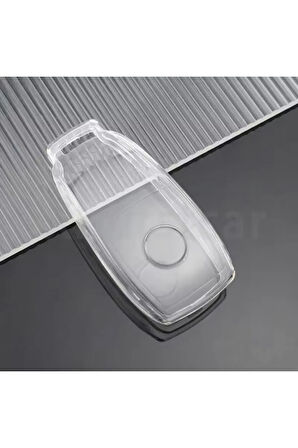 Mercedes A C E S GLC GLE GLS Premium Şeffaf Anahtar Kılıfı