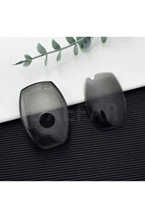 Mercedes W463 G Serisi Şeffaf-Füme Anahtar Kılıfı