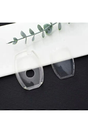 Mercedes C Serisi W205 Makyajsız Şeffaf Anahtar Kılıfı