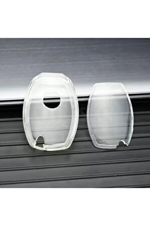 Mercedes C Serisi W205 Makyajsız Şeffaf Anahtar Kılıfı