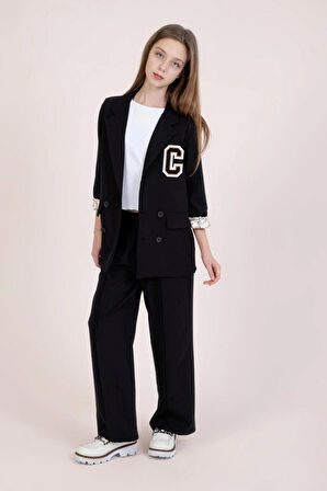 Kız Çocuk Ceket Pantolon Takım