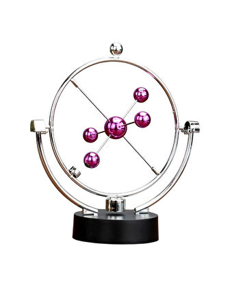 Manyetik Newton Sarkaç Oyuncağı – Sürekli Hareketli Kinetik Masaüstü Dekor