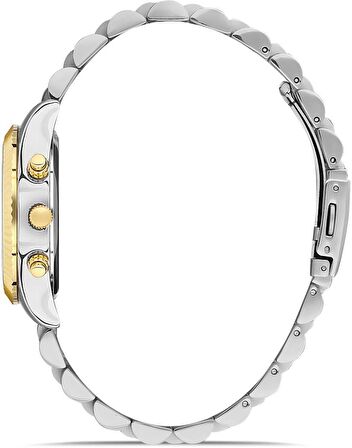 DAVID GUNER DG-8340LA-D1 ALTIN KAPLAMA Kadın KOL SAATİ