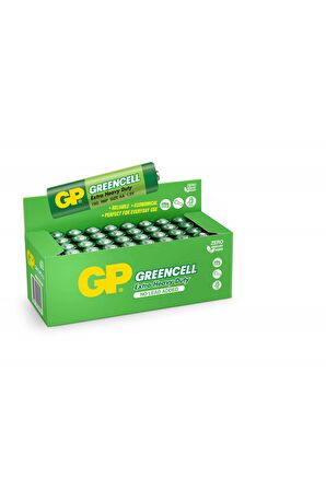 Gp Greencell R6 AA Boy Çinko Kalem Pil 40'lı Paket GP15G-2S4