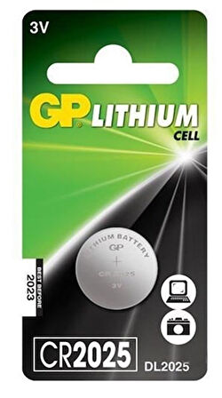 Gp Para Pil Cr-2025 3V - 4 adet