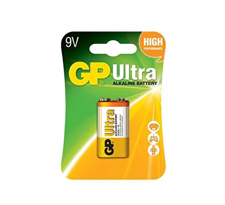 GP GP1604AU Ultra Alkalin 9V Pil